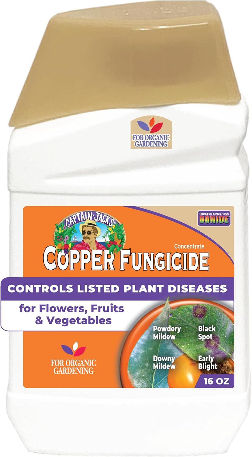 Bonide Captain Jack copper fungicide spray bottle for cactus surface mold and fungal lesion treatment